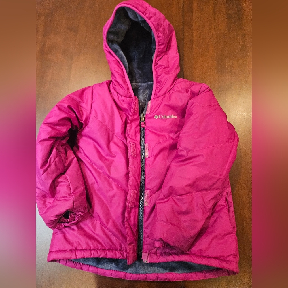 Girls Columbia Reversible Coat